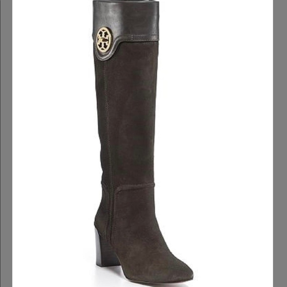 Tory Burch Brown suede boots